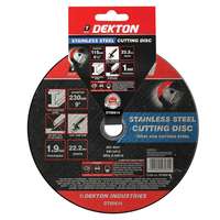 Dekton DT80614 230mm Cutting Disc Stainless Steel Ultra Thin Flat_base