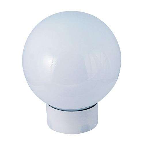 GLB100W Bathroom Glass Sphere / Globe Shade Energy Lamp 100W White BC_base