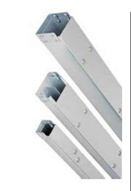 Legrand MGR66 3m Length Pre-Galvanised Steel Cable Trunking 150mm x 150mm_base