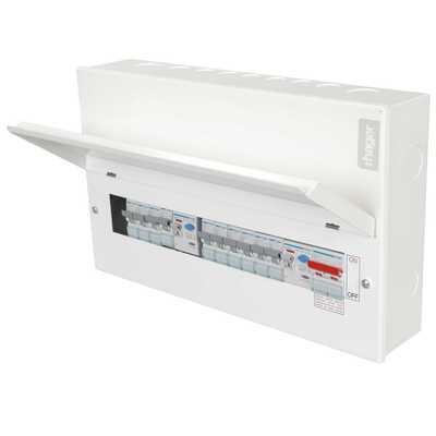 Rcd Splitboard Hager Flexible Dual RCD Boards + Devices