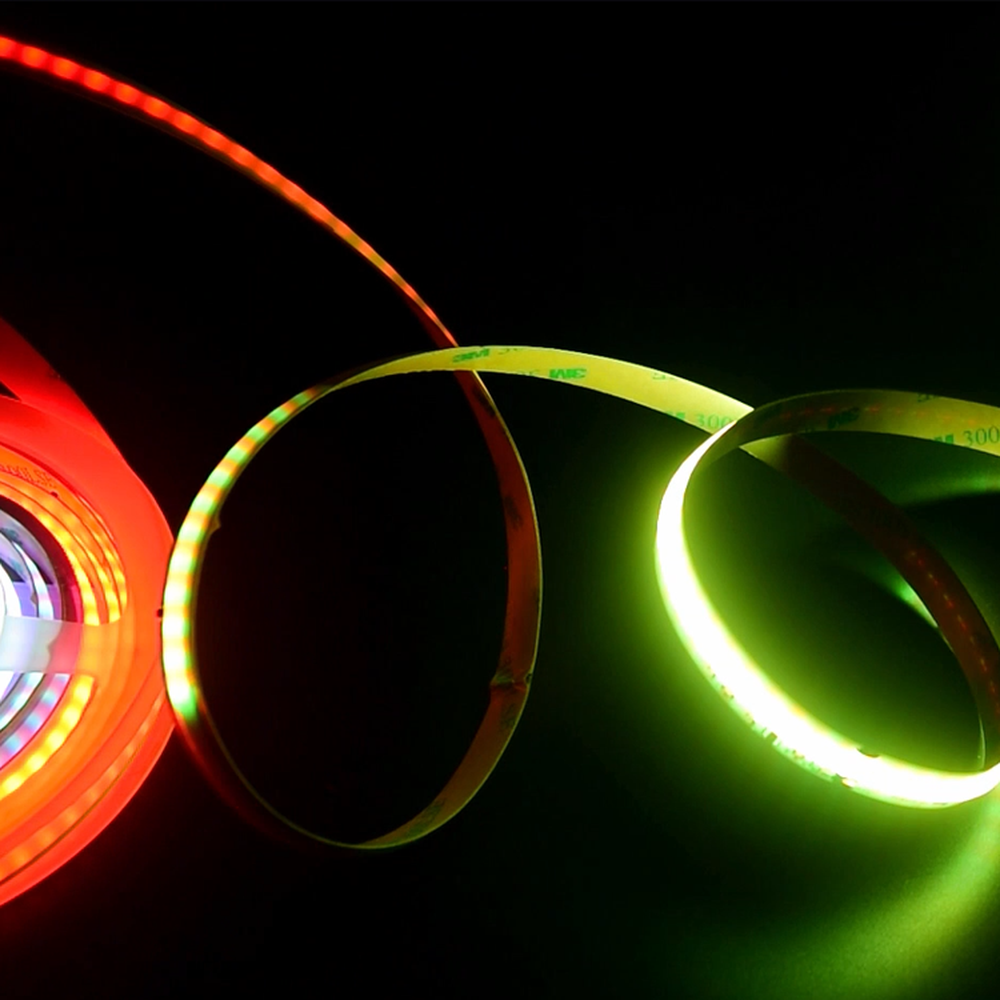 Quik Strip 18W/m COB LED Strip, 24V IP20 Addressable Digital Pixels ...